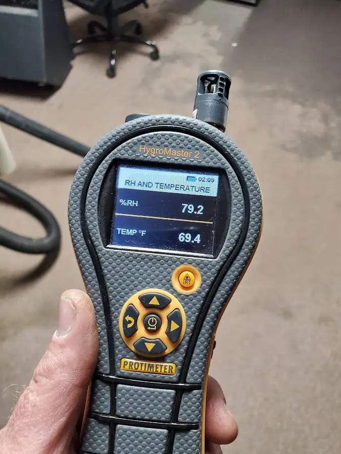 Moisture meter humidity assessment for Mold Remediation & Removal in Topsfield